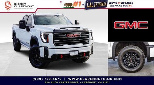 Summit White 2025 GMC Sierra 2500 AT4