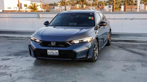 Blue Lagoon Pearl 2025 Honda Civic Hybrid Sport Touring