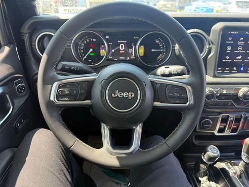 Black Clearcoat 2023 Jeep Wrangler 4xe Sahara