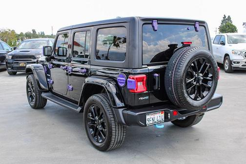Black Clearcoat 2023 Jeep Wrangler 4xe Sahara