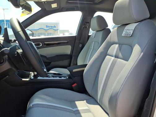 Platinum White Pearl 2026 Honda Civic Hybrid Sport