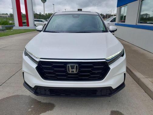 Platinum White 2024 Honda CR-V EX-L AWD