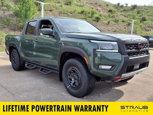 Tactical Green Metallic 2026 Nissan Frontier PRO-4X
