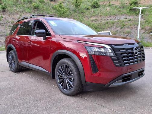 Scarlet Ember Tintcoat 2026 Nissan Pathfinder SL