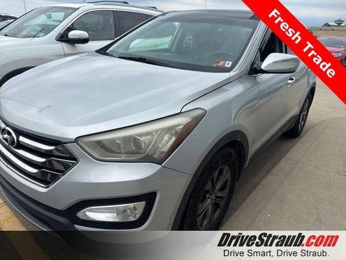 Moonstone Silver 2013 Hyundai SANTA FE Sport