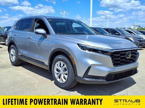 Solar Silver Metallic 2026 Honda CR-V LX AWD