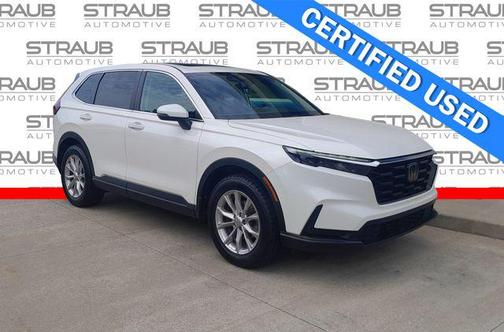 Platinum White Pearl 2024 Honda CR-V EX AWD