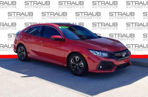 Rallye Red 2017 Honda Civic EX-L Navi