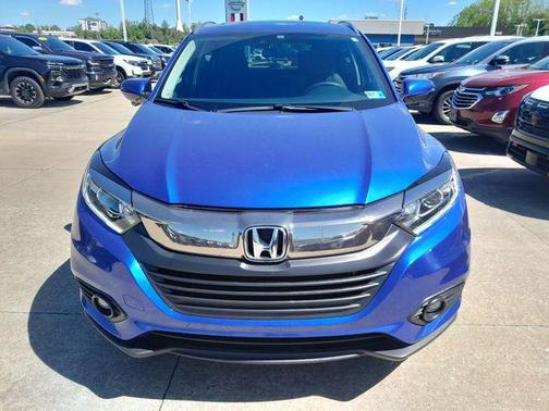 Aegean Blue Metallic 2021 Honda HR-V EX