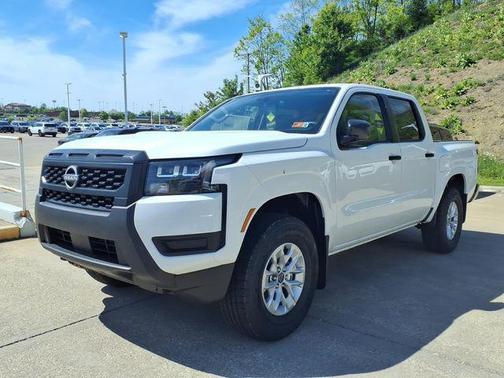 Glacier White 2026 Nissan Frontier S