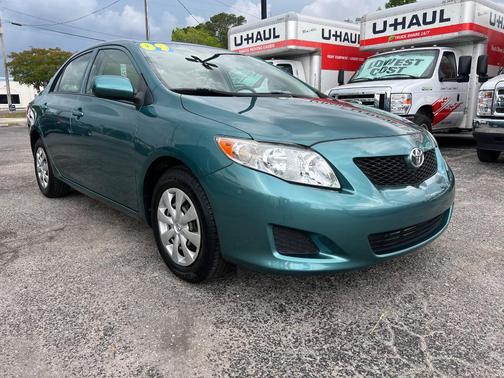 Capri Sea Metallic 2009 Toyota Corolla LE
