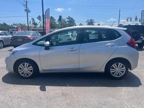 Alabaster Silver Metallic 2015 Honda Fit LX