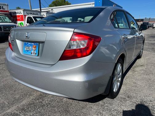 SILVER 2012 Honda Civic EX