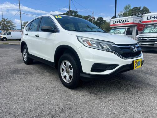 White Diamond Pearl 2015 Honda CR-V LX