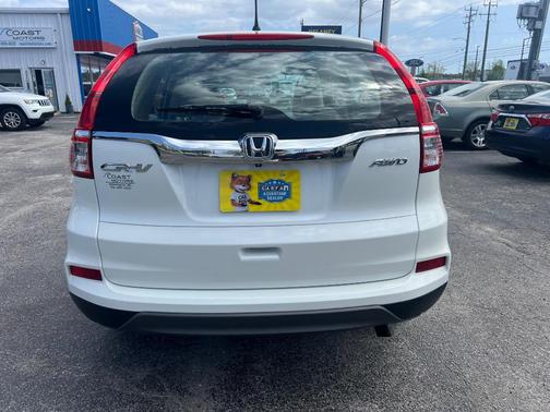 White Diamond Pearl 2015 Honda CR-V LX
