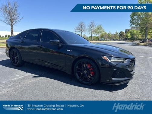 Majestic Black Pearl 2024 Acura TLX Type S