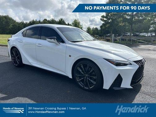 Ultra White 2025 Lexus IS 350 F SPORT Design