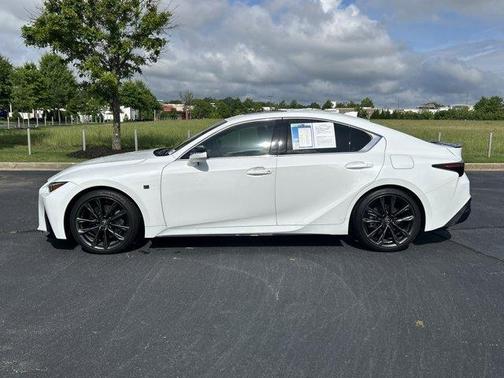 Ultra White 2025 Lexus IS 350 F SPORT Design