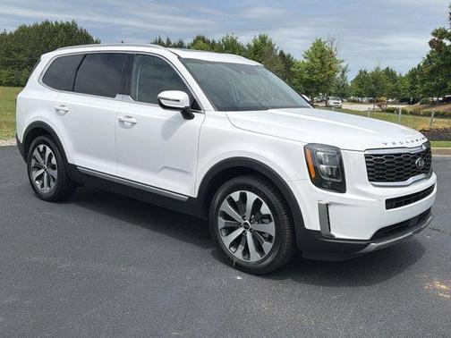 Glacial White Pearl 2021 Kia Telluride EX