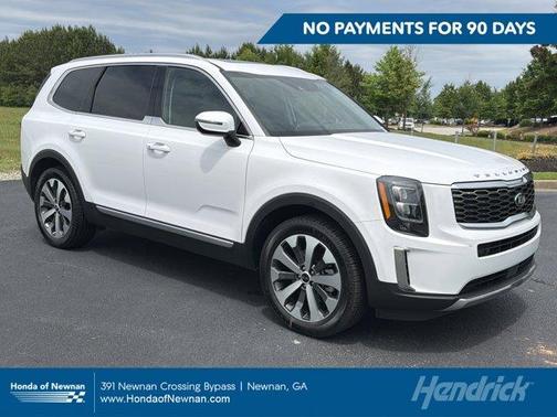 Glacial White Pearl 2021 Kia Telluride EX