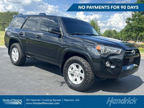 Midnight Black Metallic 2022 Toyota 4Runner SR5