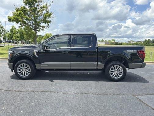 Agate Black Metallic 2025 Ford F-150 King Ranch