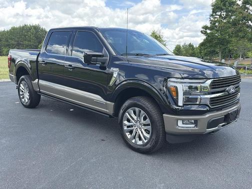 Agate Black Metallic 2025 Ford F-150 King Ranch