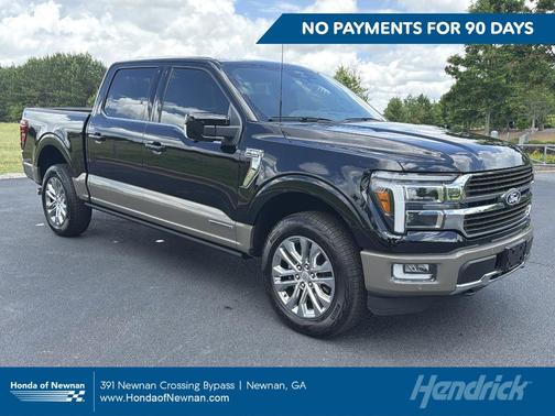 Agate Black Metallic 2025 Ford F-150 King Ranch