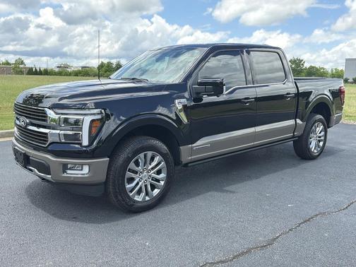 Agate Black Metallic 2025 Ford F-150 King Ranch