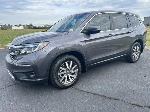 Modern Steel Metallic 2021 Honda Pilot EX-L