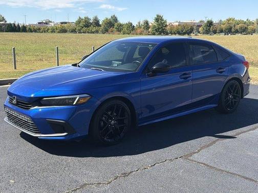 Aegean Blue Metallic 2023 Honda Civic Sport