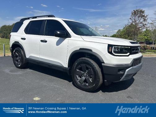 Platinum White Pearl 2026 Honda Passport RTL Towing