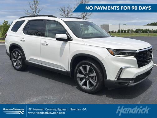 Platinum White Pearl 2025 Honda Pilot Touring