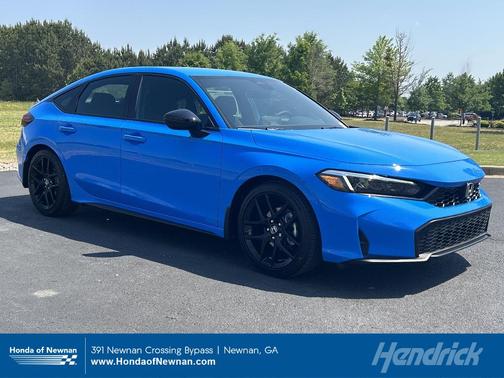 Boost Blue Pearl 2026 Honda Civic Sport