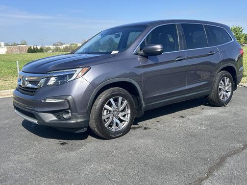 Modern Steel Metallic 2021 Honda Pilot EX-L
