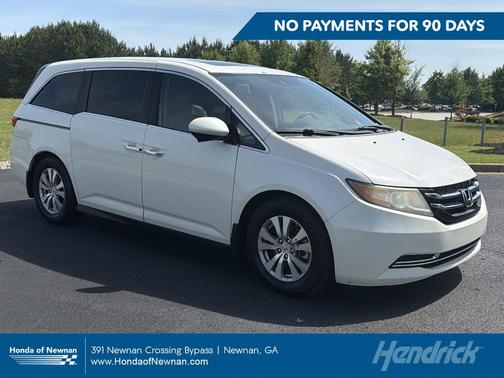 White Diamond Pearl 2016 Honda Odyssey EX-L