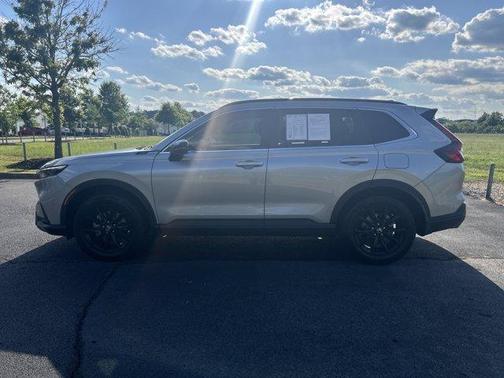 Lunar Silver Metallic 2024 Honda CR-V Hybrid Sport-L
