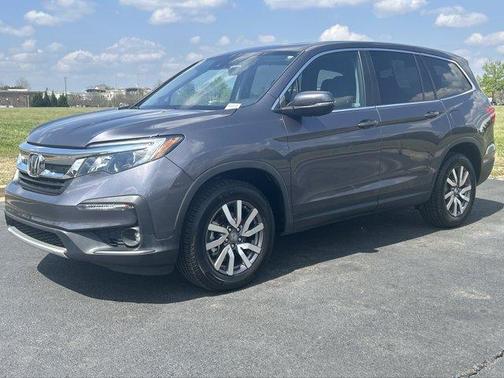 Modern Steel Metallic 2021 Honda Pilot EX-L