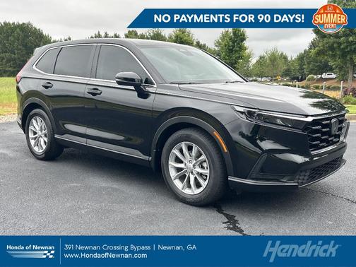 Crystal Black Pearl 2024 Honda CR-V EX