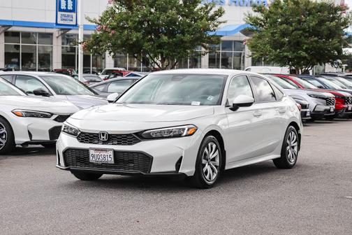 Platinum White Pearl 2026 Honda Civic