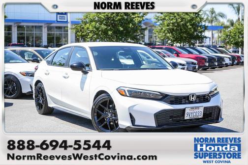 Platinum White Pearl 2025 Honda Civic