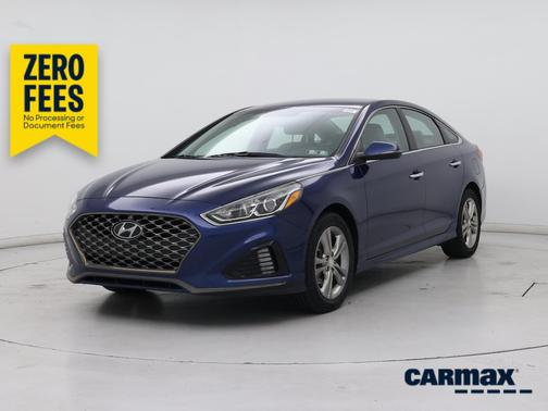 Blue 2019 Hyundai SONATA SEL
