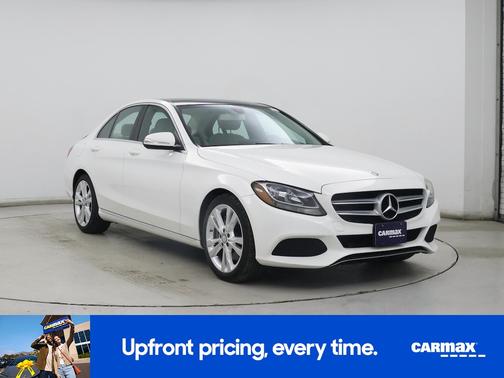 White 2015 Mercedes-Benz C-Class