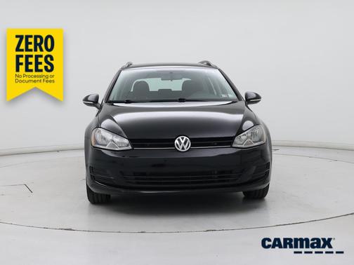 Black 2016 Volkswagen Golf S