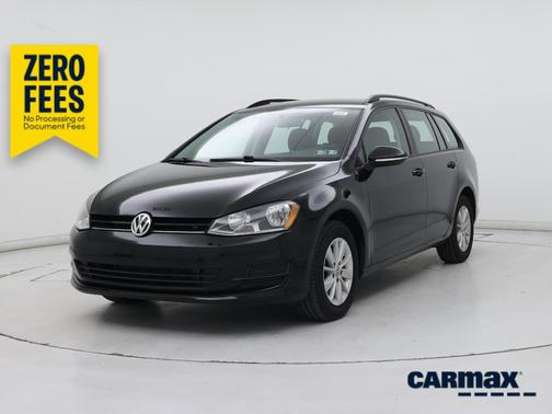 Black 2016 Volkswagen Golf S