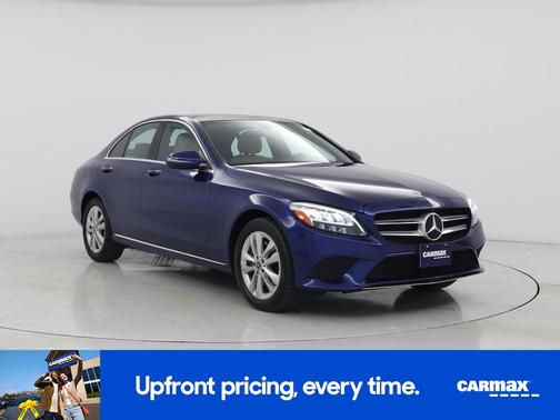 Blue 2019 Mercedes-Benz C-Class