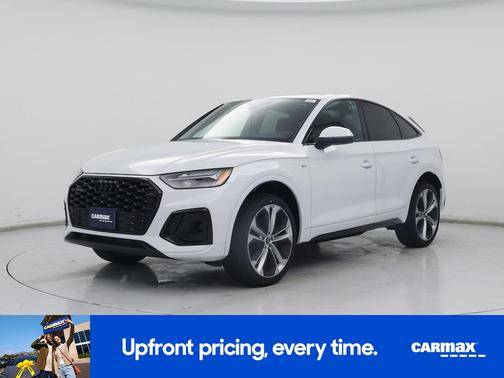 White 2023 Audi Q5 Sportback S-Line Premium Plus