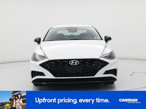 White 2021 Hyundai SONATA SEL