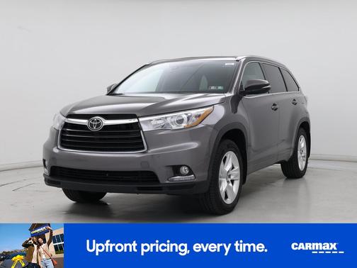 Gray 2015 Toyota Highlander Limited Platinum