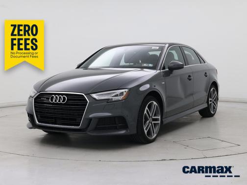 Gray 2018 Audi A3 Premium Plus